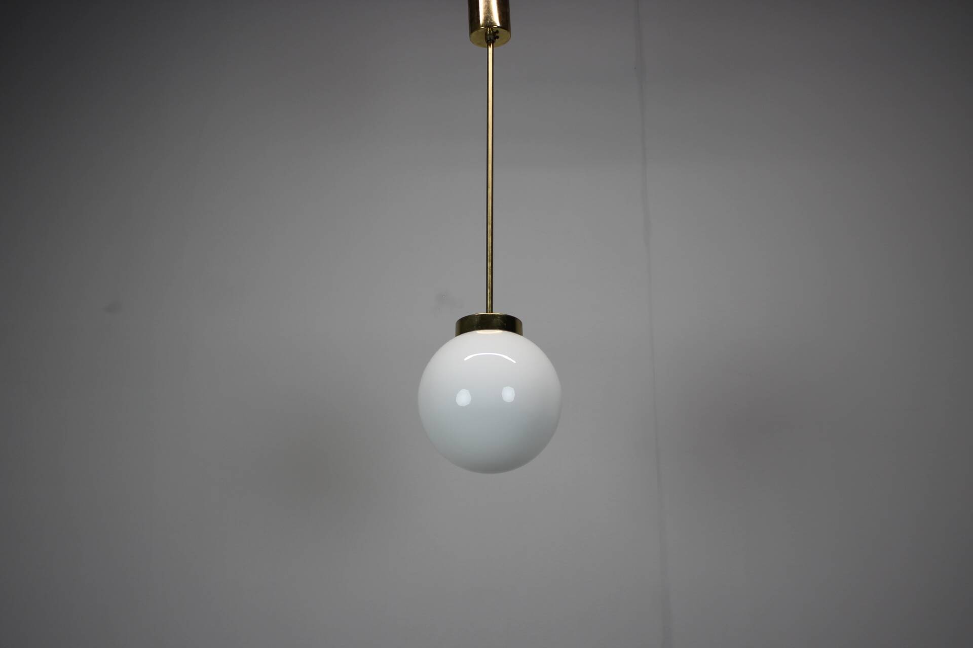 Mid-Century Globe Pendant by Kamenický Šenov, 1970s, Czechoslovakia