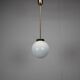 Mid-Century Globe Pendant by Kamenický Šenov, 1970s, Czechoslovakia