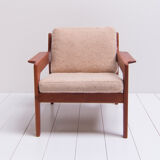 Armchair danish Arne Wahl Iversen 1960