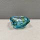 Beautiful ashtray in multicoloured glass. We guess Italy, 1980s.