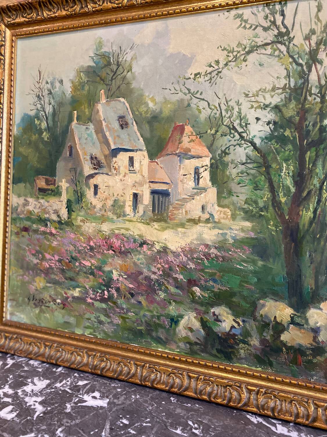 Tableau Le Manoir Abandonné