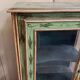 Venetian showcase in painted wood