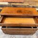 Commode en pitchpin massif