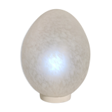 White speckled Vianne egg lamp
