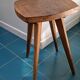 Tabouret pieds compas vintage
