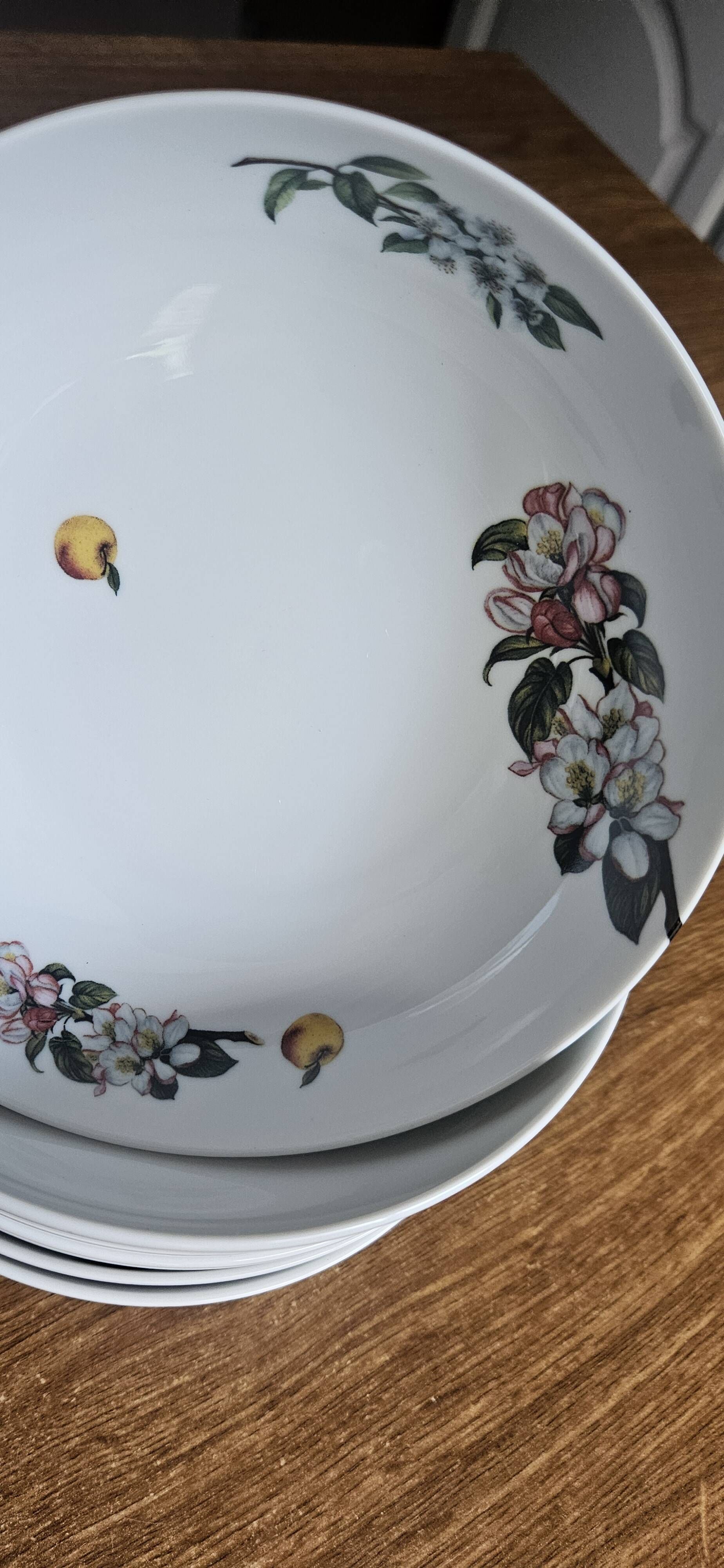 Beautiful deep plates Limoges porcelain