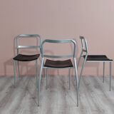 Postmodern Dining Chairs by Maurizio Peregalli for Zeus Collezione 1980's.