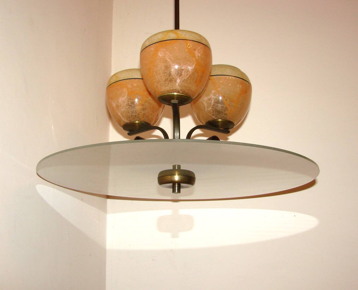 Art deco chandelier, 1930s