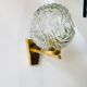 Wall lamp brass, Disderot edition, 1960