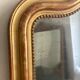 Old mirror louis Philippe golden gold leaf fireplace
