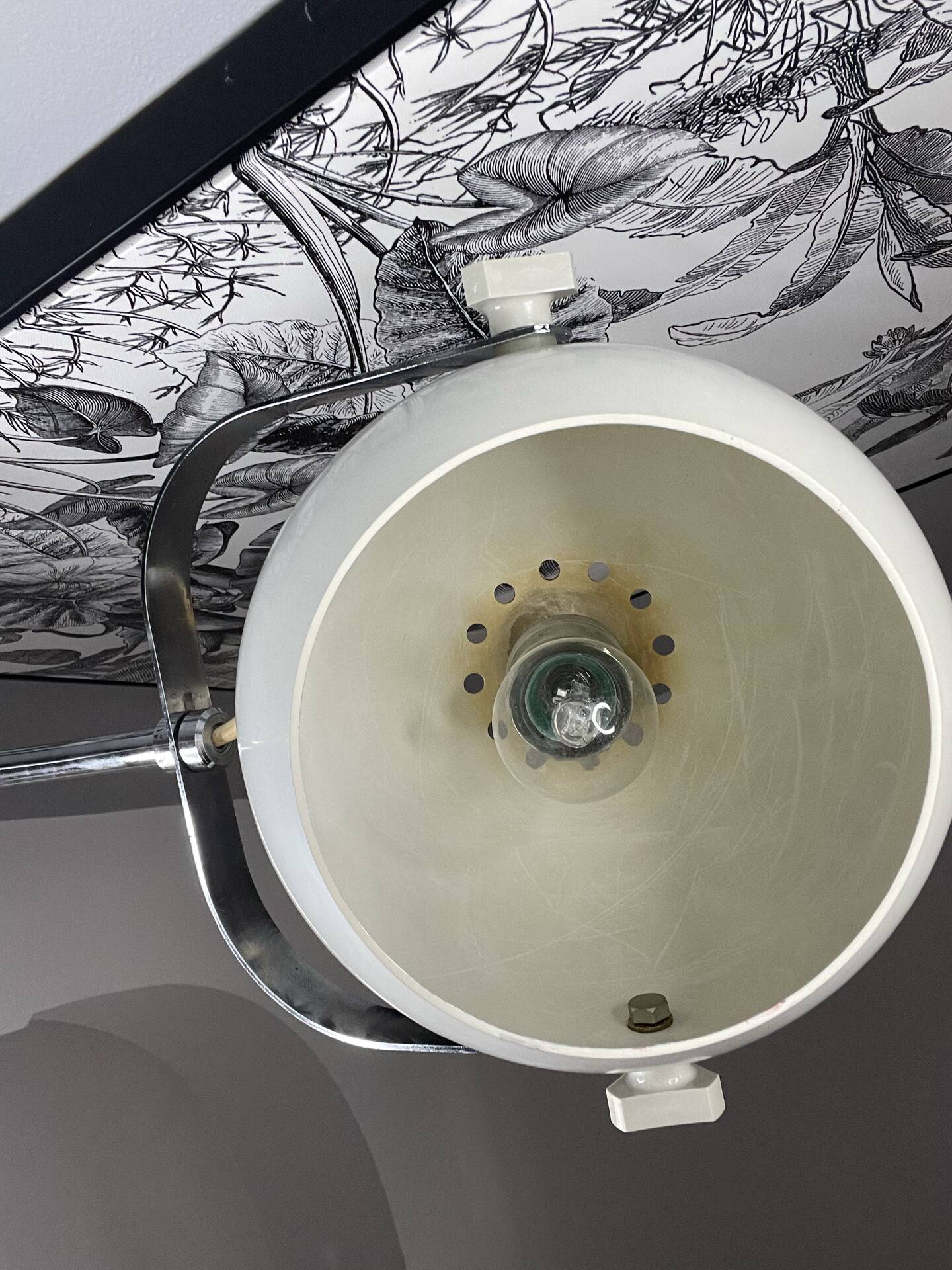 Vintage table lamp Space Age 60s