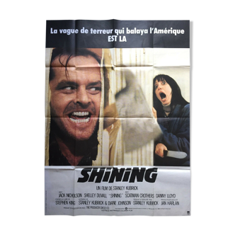 Cinema poster "Shining" Stanley Kubrick 120x160cm 1980