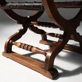 Antique Neo-Renaissance Throne Chair, France 1890s