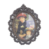 Miniature medallion frame