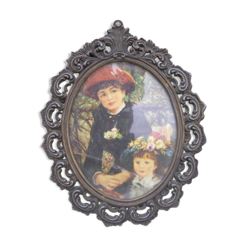 Cadre médaillon