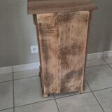 Small solid wood jam jar holder