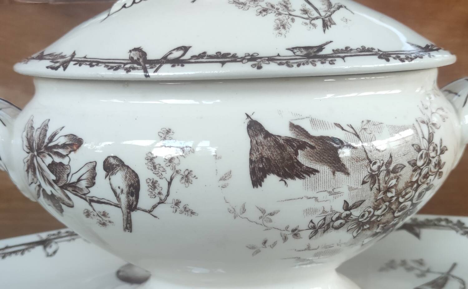 Old Dish Old Sauce Boat Terre De Fer HB & Cie/Sepia