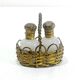 Pair of salt shakers