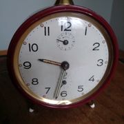 Jaz mechanical awakening late 60s burgundy red and gold