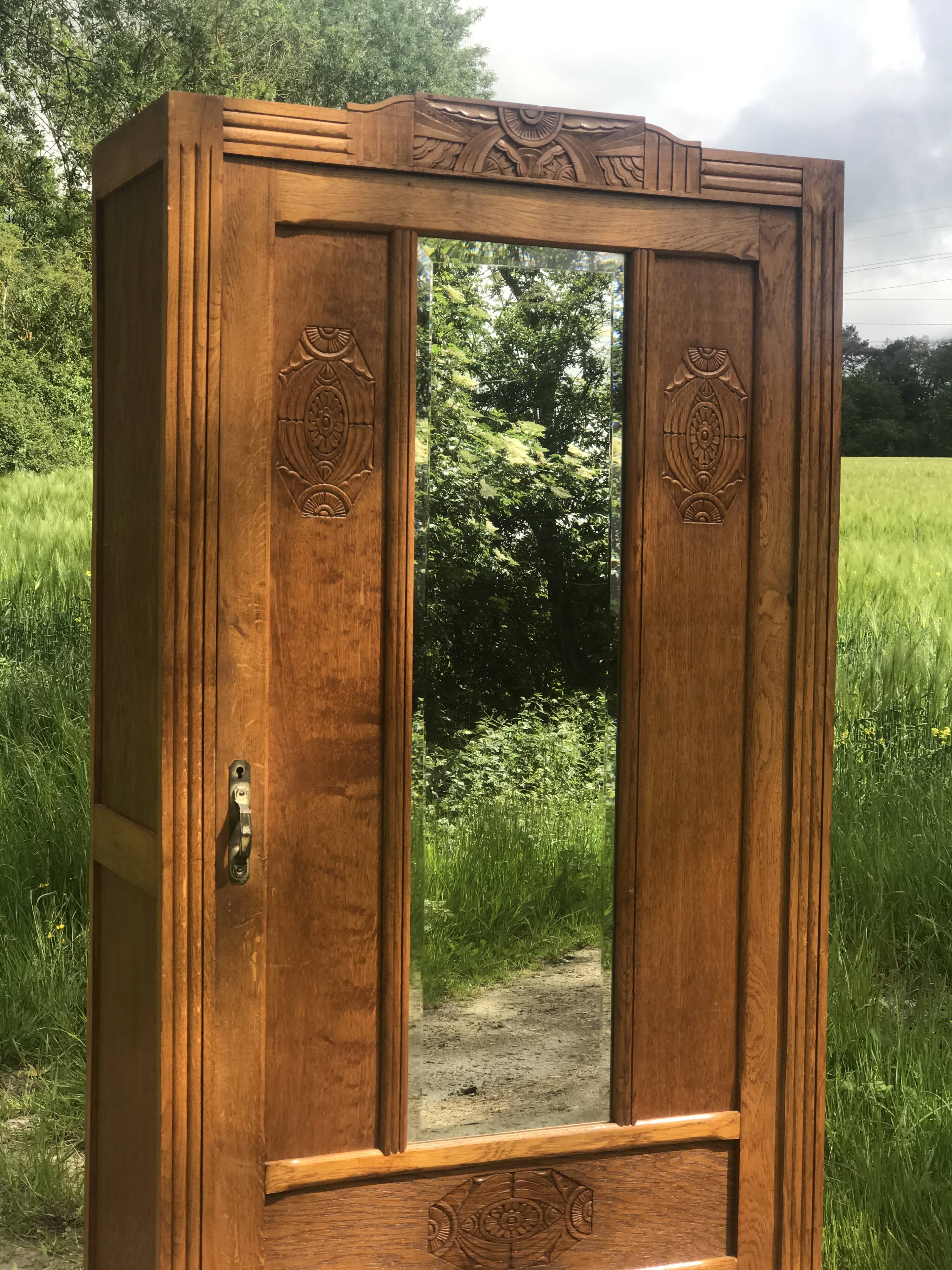 Parisian art deco wardrobe