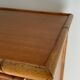 1970s wooden and bamboo sideboard bar cabinet