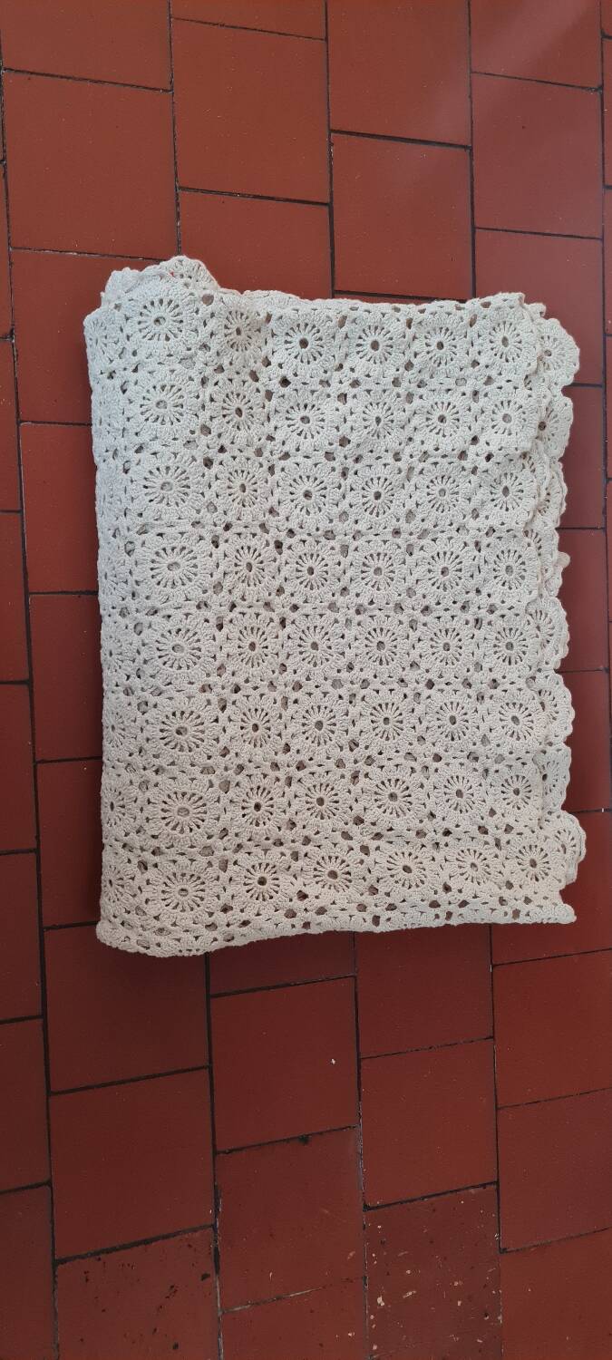 Dessus de lit en crochet 1940