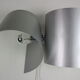 Giuliano Cesari Silver Wall Adjustable Lamp for Nucleo Sormani, 1960 Italy