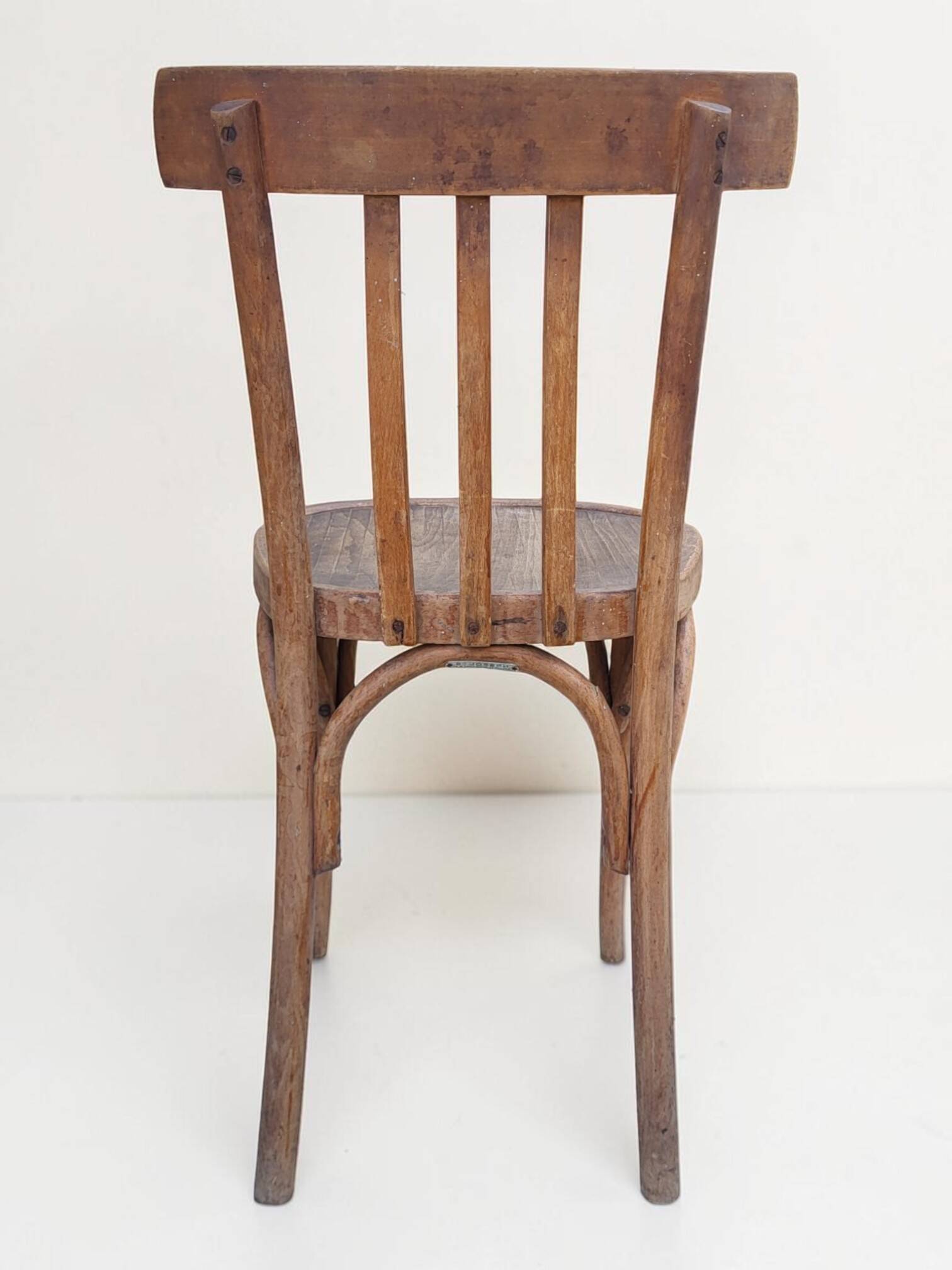 Bentwood bistro chair in Thonet/Baumann style, France, mid-20th century.