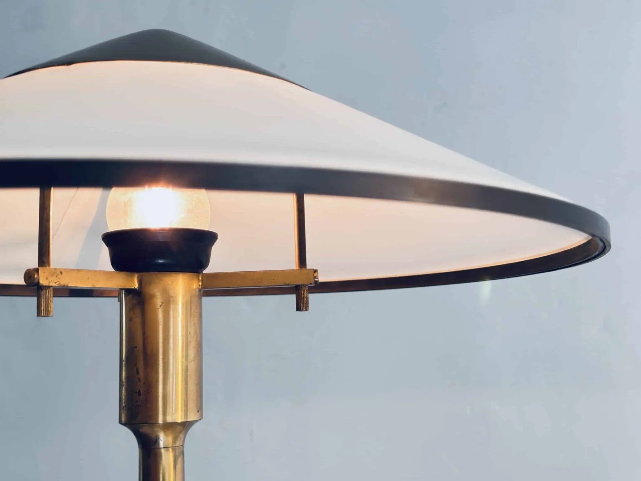 Kongelys Table Lamp By Niels Rasmussen Thykier For Fog & Mørup, Denmark, 1950S