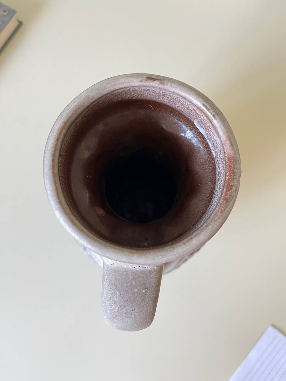 Graphic vase West Germany