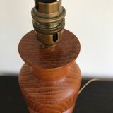 Scandinavian lamp in teck