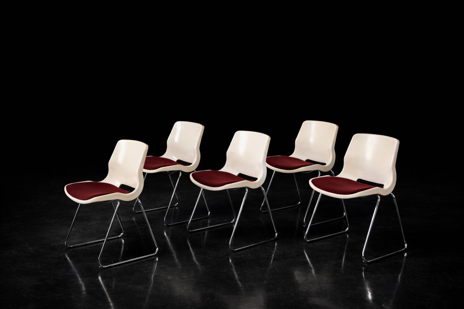 Mid-Century Modern Scandinavian Chairs by Svante Schöblom for Overman