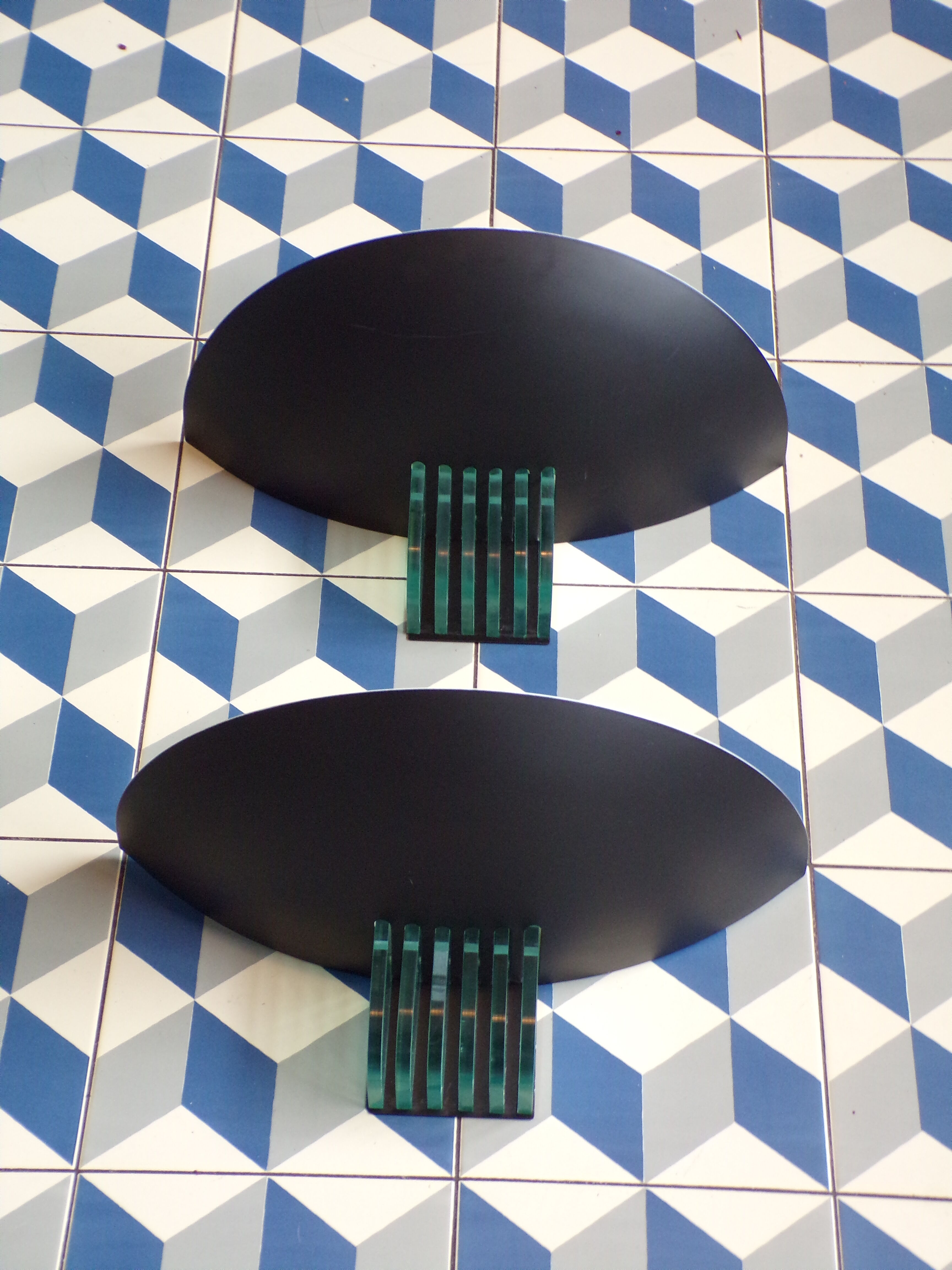 Pair of sconces SCE Normandie Ocean Liner