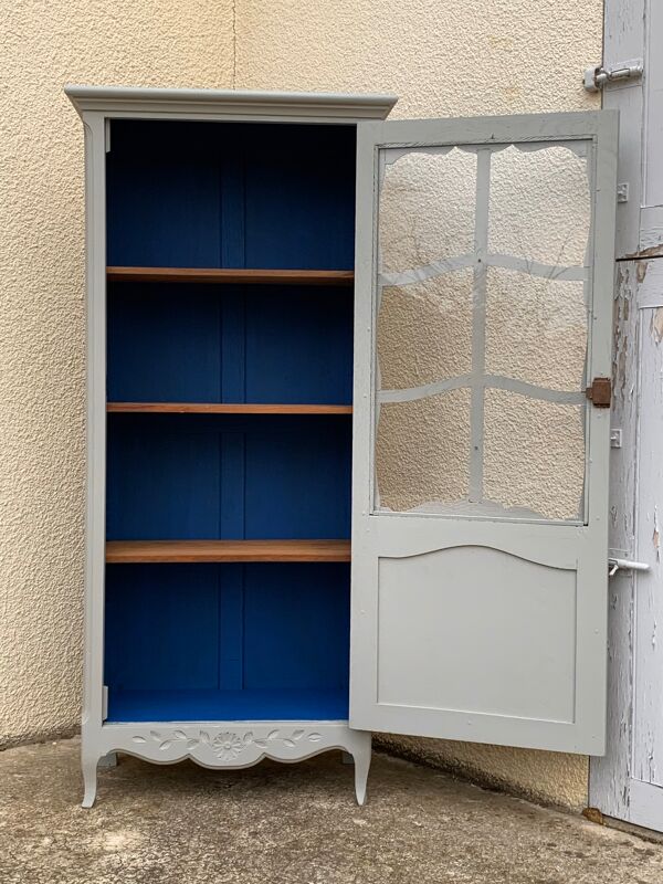 Armoire parisienne vitrée 1930