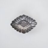 Metal platter, Italian design, 1970s, made in Italy