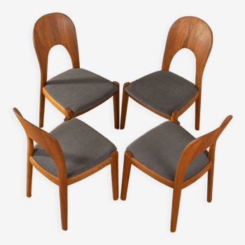 1960s dining chairs, Niels Koefoed