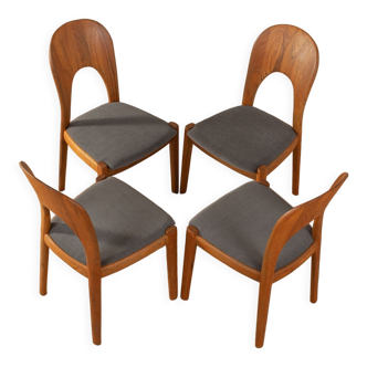 1960s dining chairs, Niels Koefoed