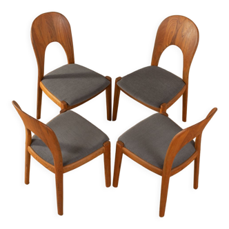Chaises de salle à manger des années 1960 Niels Koefoed