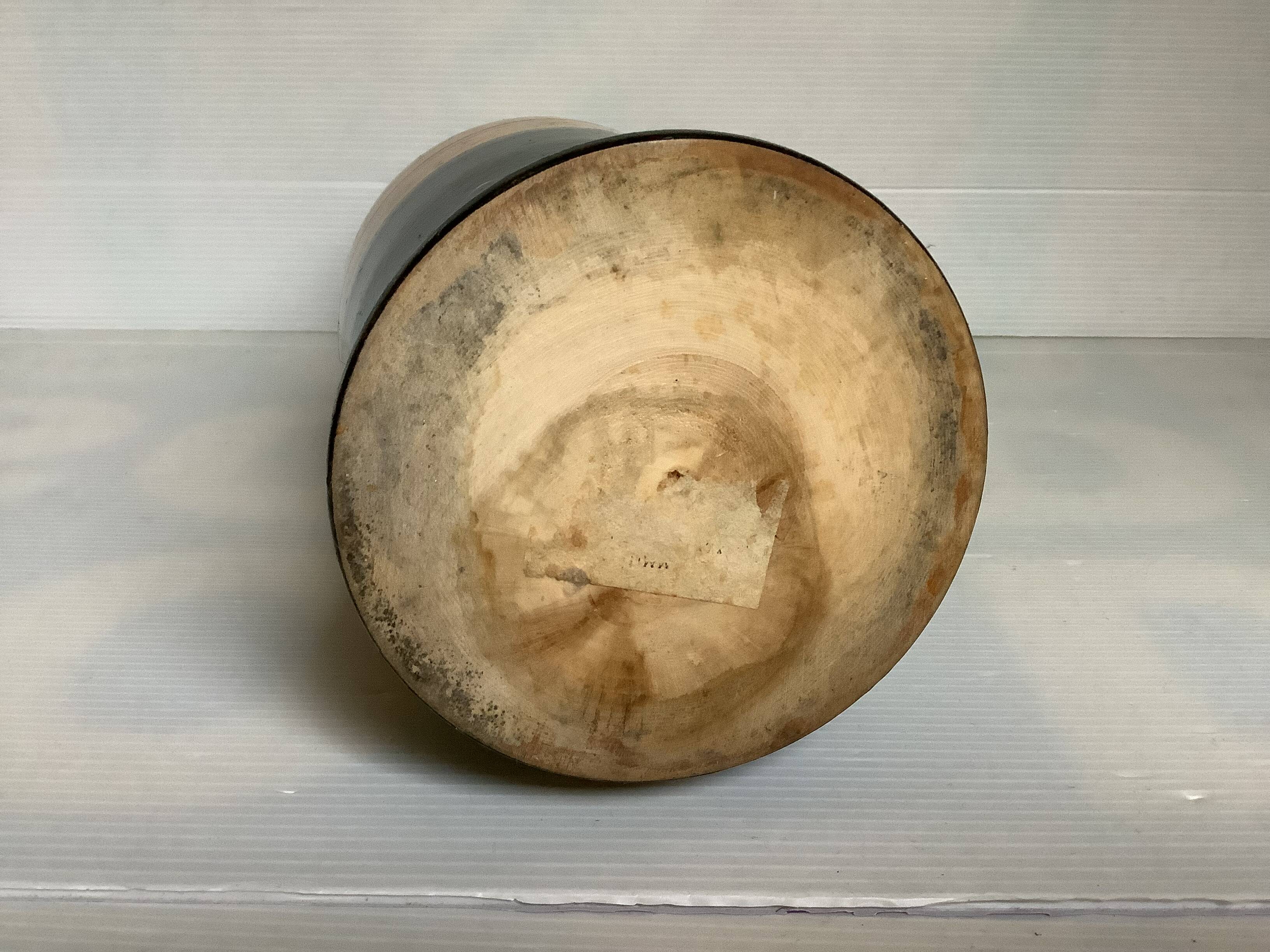 Large Russian doll bottle cover hand decorated