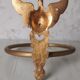 Brass swan head towel rack