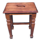 Set of Dutch Art Deco S Handle Stools, 1930s