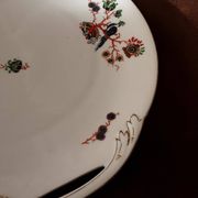 Porcelain dessert set