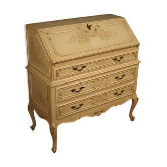 Italian lacquered, gilded and painted dressing table