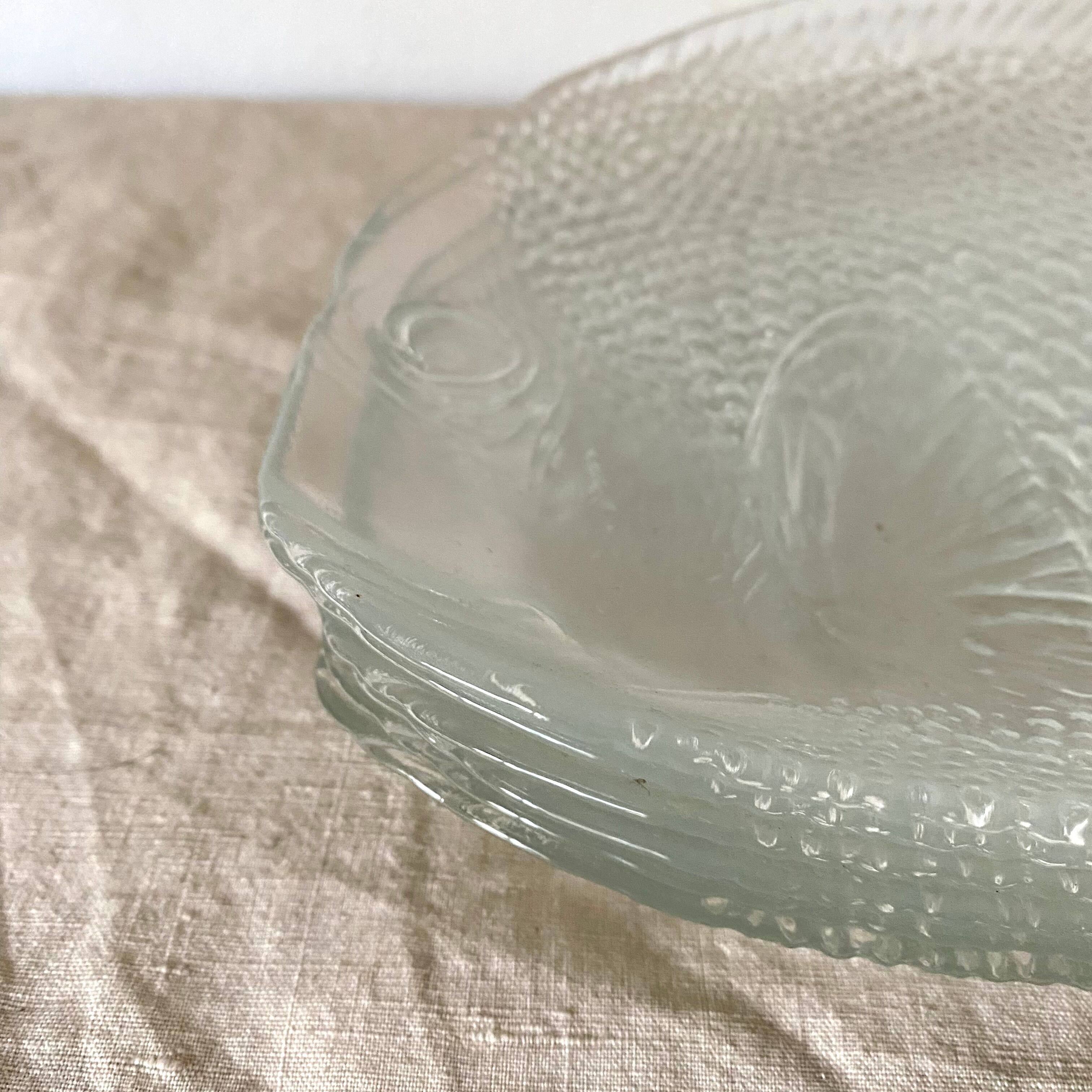Glass fish plates