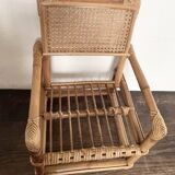 Child's rattan armchair