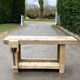 Etabli vintage 50's bois brut