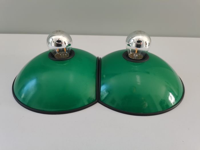 Pair of Italian design wall lamps T. Cimini for Lumina - "Emi"