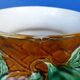 Old salins jar cover kitsch flower vase