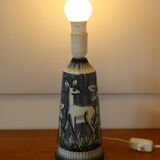 Scandinavian ceramic lamp base by Tilgmans Keramik