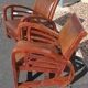 Pair of Club Ship Chairs Art Deco – Solid Wood & Brown Leather/Leatherette
